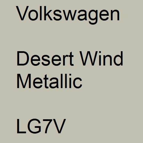 Volkswagen, Desert Wind Metallic, LG7V.